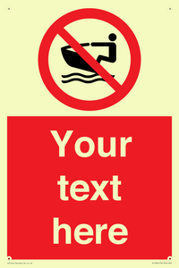 Custom No personal water craft